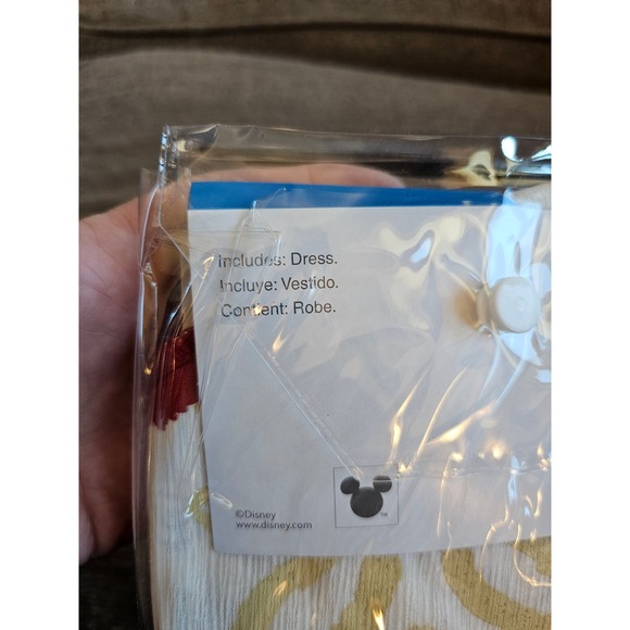 Disney Moana 2 Child Costume Dress Disguise Size S P 4-6X Halloween Princess NEW - Picture 6 of 9